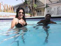 Big booty Latina Angelina Photoshoot | Naked Hustlers