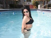 Big booty Latina Angelina Photoshoot | Naked Hustlers