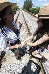 Lesbians fucking each other on train tracks | Pornsnaps