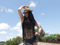 Lesbians fucking each other on train tracks | Pornsnaps