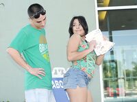 Latina Picked up and Fucked at Immigration office | Porn Snaps