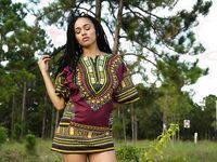 Ebony Model Julie Kay Dashiki Photoset | Porn Snaps