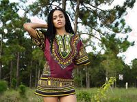 Ebony Model Julie Kay Dashiki Photoset | Porn Snaps