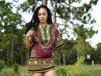 Ebony Model Julie Kay Dashiki Photoset | Porn Snaps