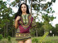 Ebony Model Julie Kay Dashiki Photoset | Porn Snaps