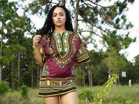 Ebony Model Julie Kay Dashiki Photoset | Porn Snaps