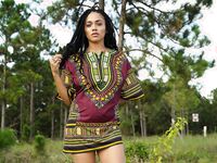 Ebony Model Julie Kay Dashiki Photoset | Porn Snaps