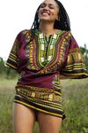 Ebony Model Julie Kay Dashiki Photoset | Porn Snaps