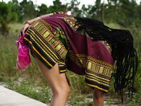 Ebony Model Julie Kay Dashiki Photoset | Porn Snaps