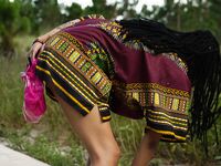 Ebony Model Julie Kay Dashiki Photoset | Porn Snaps