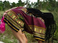 Ebony Model Julie Kay Dashiki Photoset | Porn Snaps