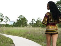 Ebony Model Julie Kay Dashiki Photoset | Porn Snaps