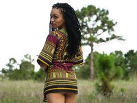 Ebony Model Julie Kay Dashiki Photoset | Porn Snaps