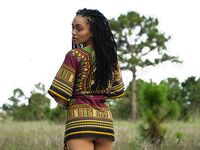 Ebony Model Julie Kay Dashiki Photoset | Porn Snaps