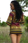Ebony Model Julie Kay Dashiki Photoset | Porn Snaps