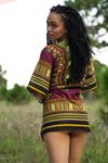 Ebony Model Julie Kay Dashiki Photoset | Porn Snaps