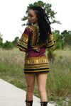 Ebony Model Julie Kay Dashiki Photoset | Porn Snaps
