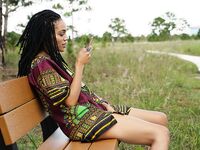 Ebony Model Julie Kay Dashiki Photoset | Porn Snaps