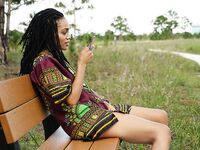 Ebony Model Julie Kay Dashiki Photoset | Porn Snaps