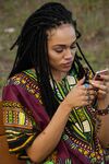 Ebony Model Julie Kay Dashiki Photoset | Porn Snaps