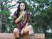Ebony Model Julie Kay Dashiki Photoset | Porn Snaps