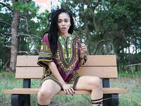 Ebony Model Julie Kay Dashiki Photoset | Porn Snaps