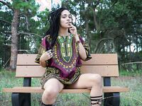 Ebony Model Julie Kay Dashiki Photoset | Porn Snaps