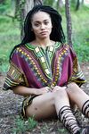 Ebony Model Julie Kay Dashiki Photoset | Porn Snaps