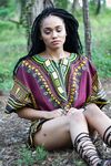 Ebony Model Julie Kay Dashiki Photoset | Porn Snaps