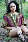 Ebony Model Julie Kay Dashiki Photoset | Porn Snaps