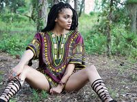 Ebony Model Julie Kay Dashiki Photoset | Porn Snaps