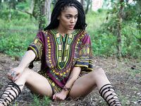 Ebony Model Julie Kay Dashiki Photoset | Porn Snaps
