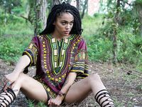 Ebony Model Julie Kay Dashiki Photoset | Porn Snaps