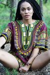 Ebony Model Julie Kay Dashiki Photoset | Porn Snaps