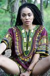 Ebony Model Julie Kay Dashiki Photoset | Porn Snaps