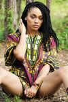 Ebony Model Julie Kay Dashiki Photoset | Porn Snaps