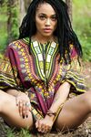 Ebony Model Julie Kay Dashiki Photoset | Porn Snaps