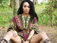Ebony Model Julie Kay Dashiki Photoset | Porn Snaps