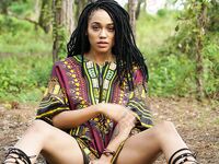 Ebony Model Julie Kay Dashiki Photoset | Porn Snaps
