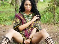 Ebony Model Julie Kay Dashiki Photoset | Porn Snaps