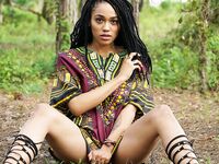 Ebony Model Julie Kay Dashiki Photoset | Porn Snaps