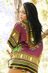 Ebony Model Julie Kay Dashiki Photoset | Porn Snaps