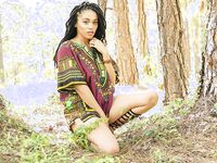 Ebony Model Julie Kay Dashiki Photoset | Porn Snaps