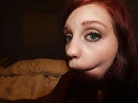 Blue Eyed Cutie Ginger Maxx Sucking her Mans dick | Porn Snaps