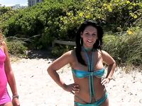 Beachside Bella getting fucked | Real Porn Miami