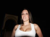 Big titty Melanie Hicks sucking dick in public park @ night | Porn Snaps