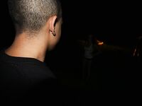 Big titty Melanie Hicks sucking dick in public park @ night | Porn Snaps