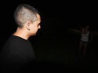 Big titty Melanie Hicks sucking dick in public park @ night | Porn Snaps