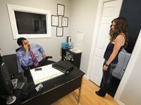 Alana Lace big natural titty amateur Sucks her boss off | Porn Snaps