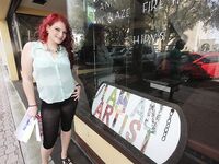 Big titty Artist fucked in the woods | Aurora Rose